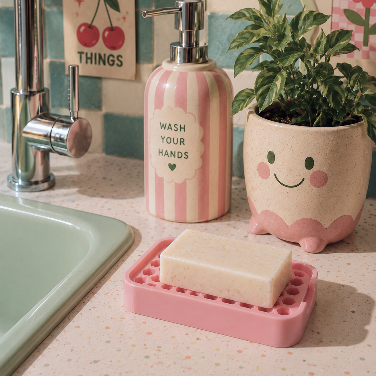 Soap Tray - Honeycomb