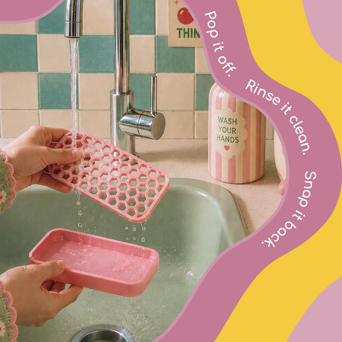 Soap Tray - Honeycomb