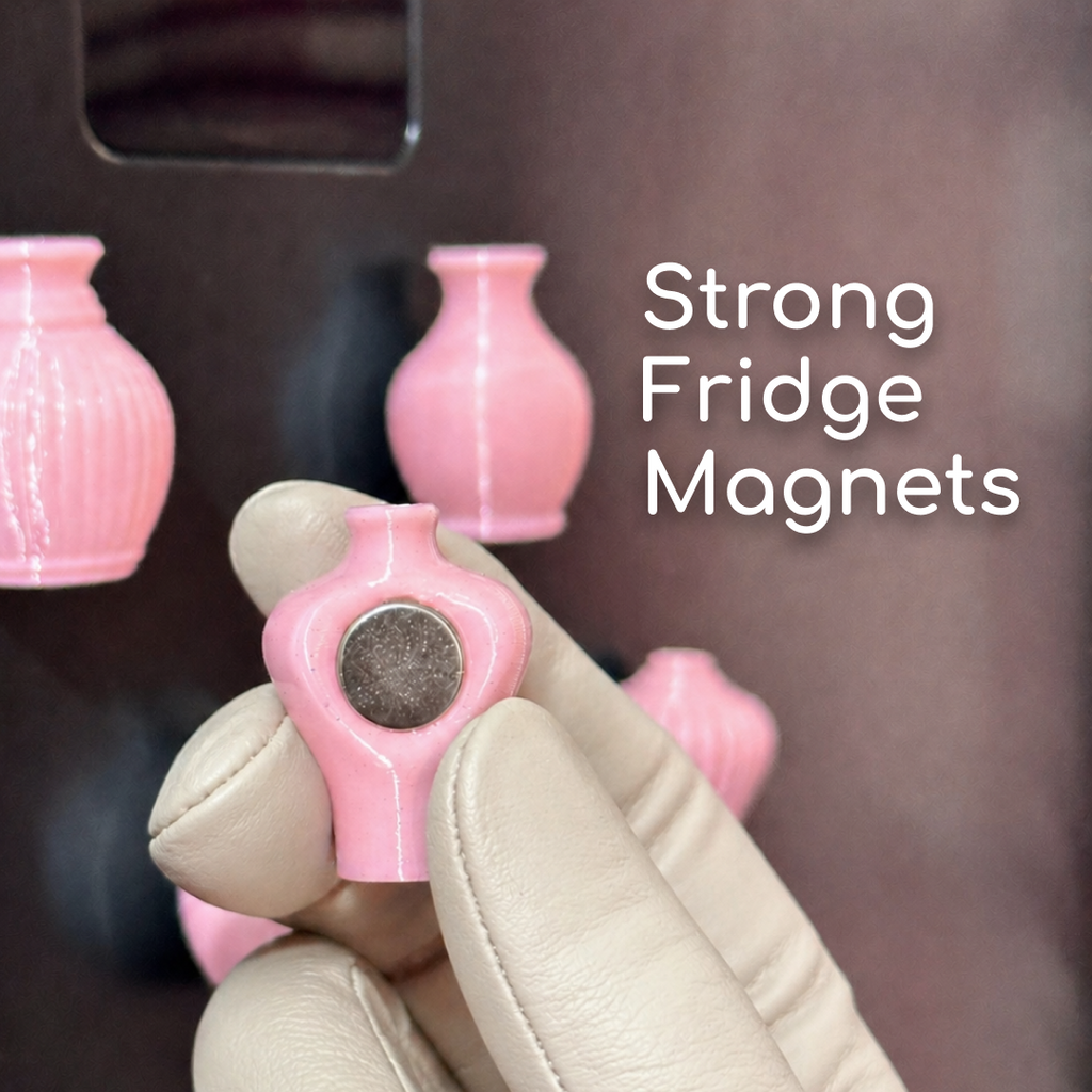 Fridge Magnet Mini Vases