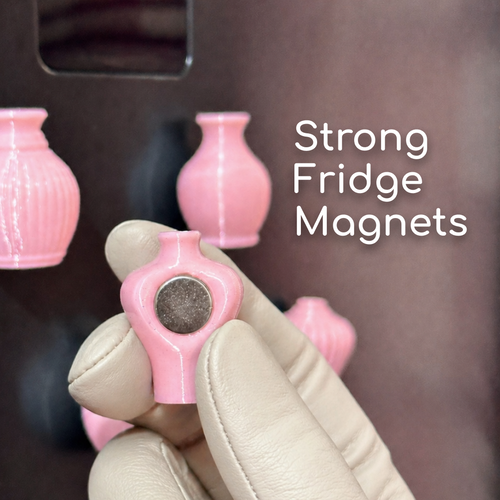 Fridge Magnet Mini Vases